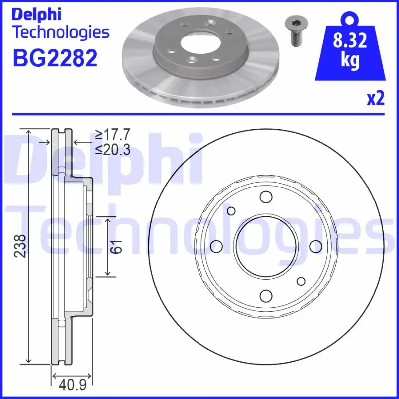 DELPHI BG2282
