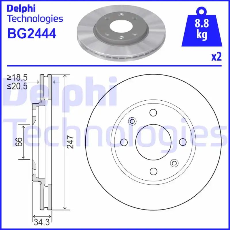 DELPHI BG2444