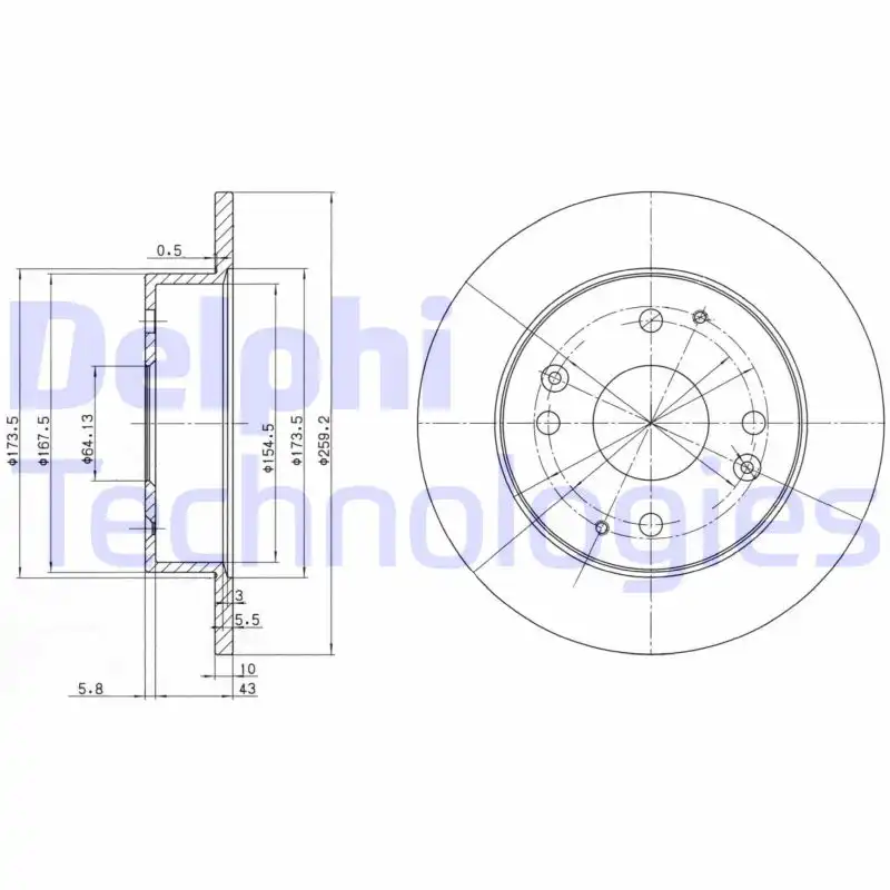 DELPHI BG2666