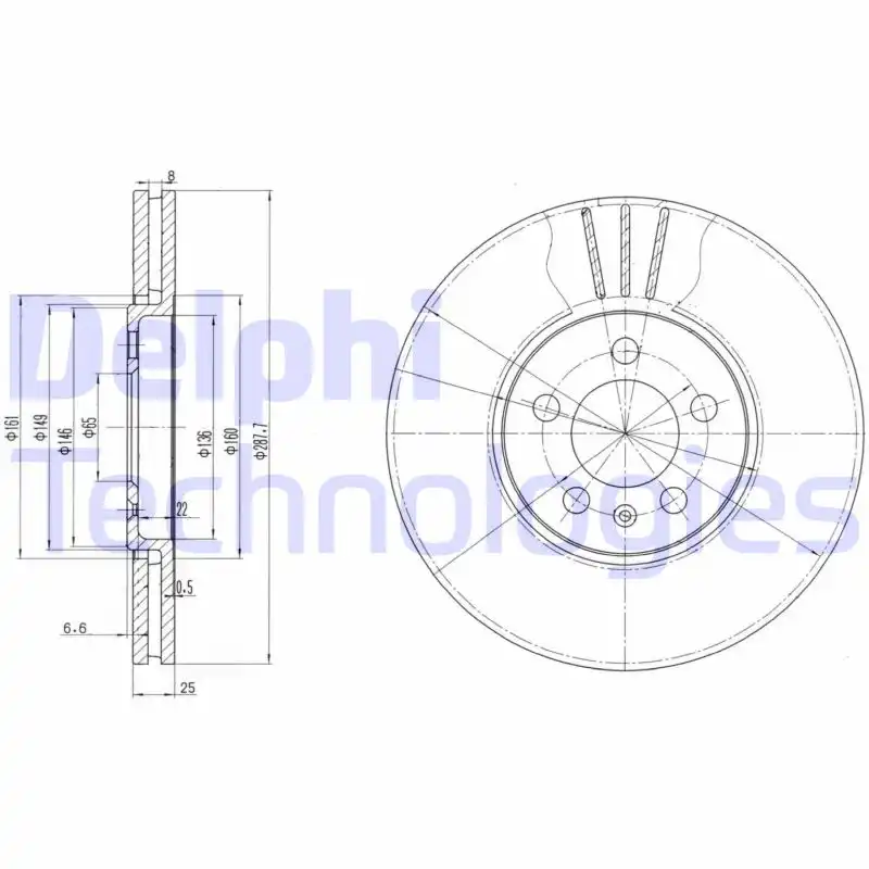 DELPHI BG2729