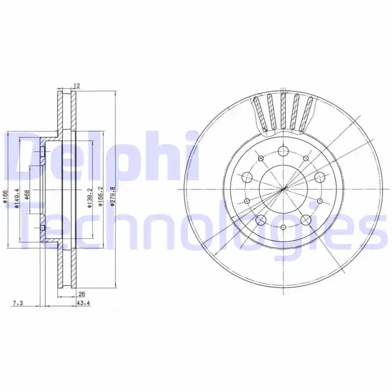 DELPHI BG2841