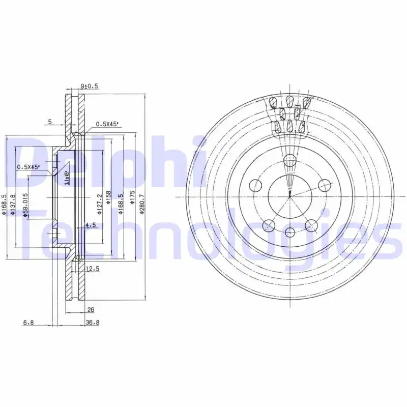DELPHI BG2844