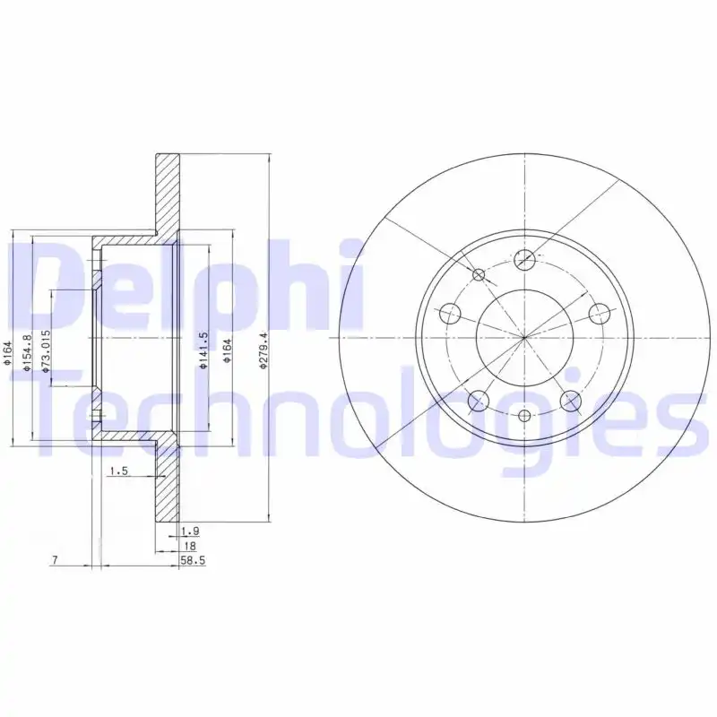 DELPHI BG2845