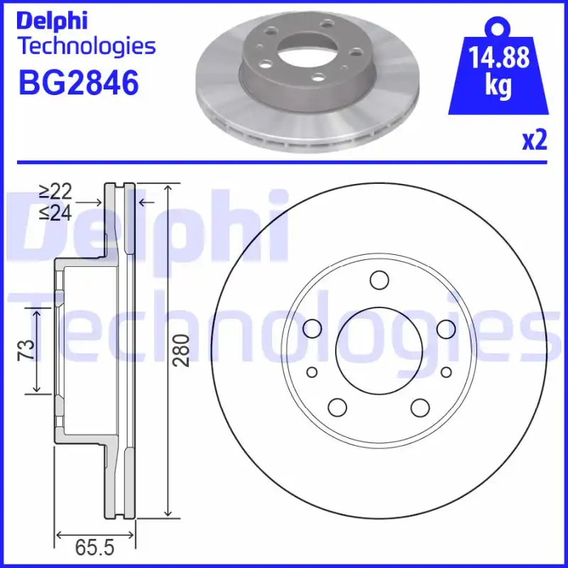 DELPHI BG2846