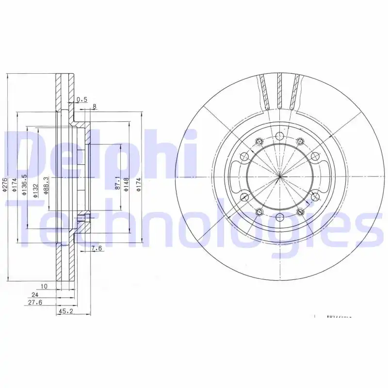 DELPHI BG3099