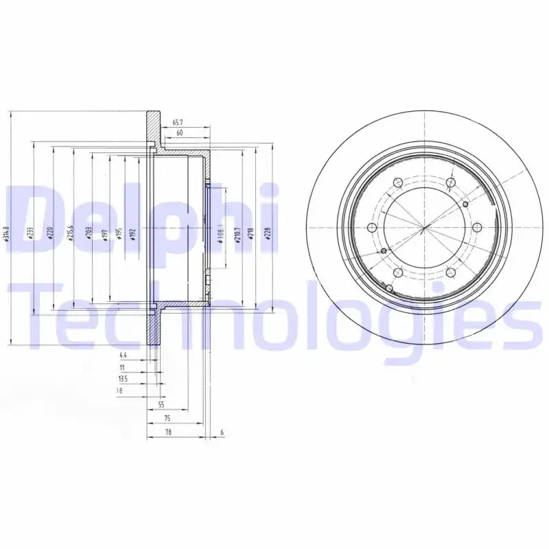 DELPHI BG3105