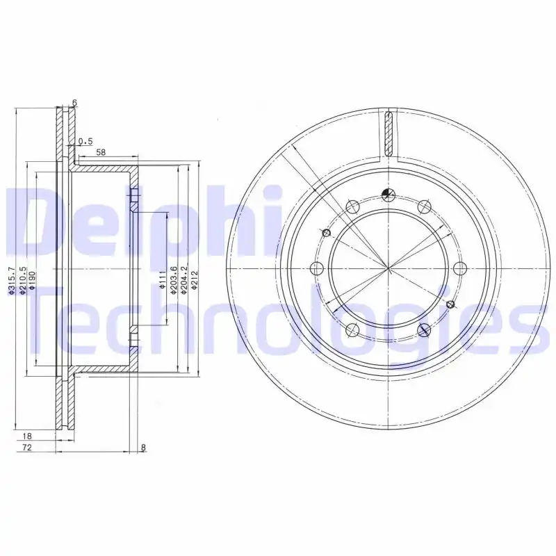 DELPHI BG3117