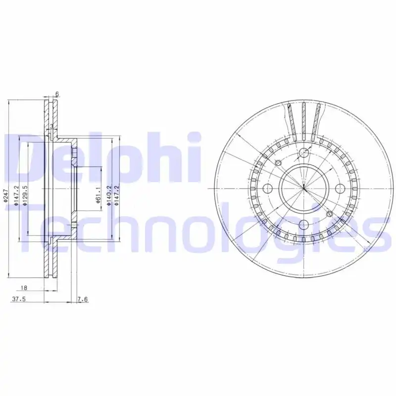 DELPHI BG3134