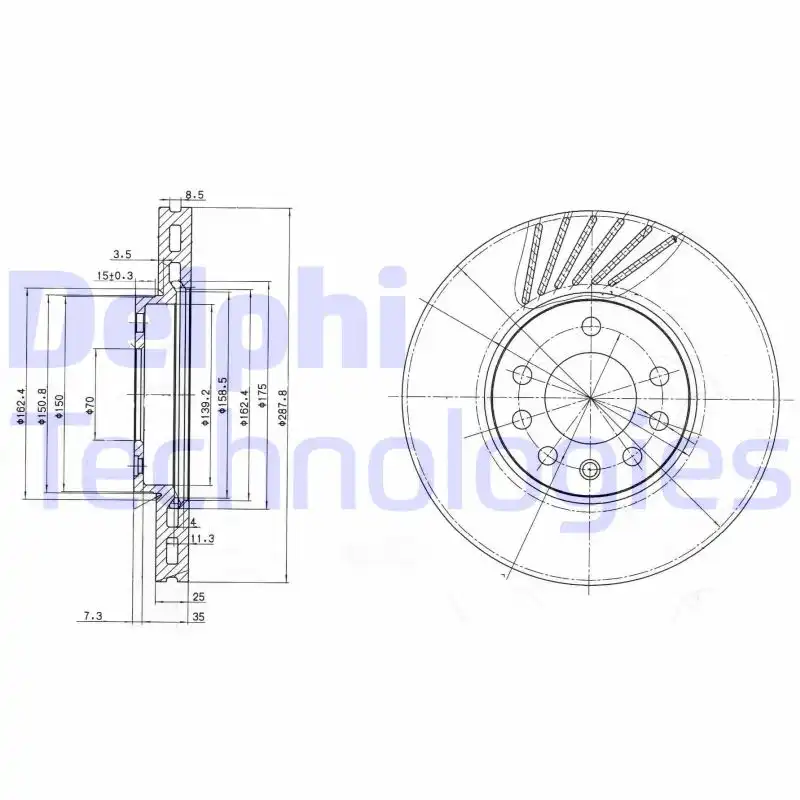 DELPHI BG3142