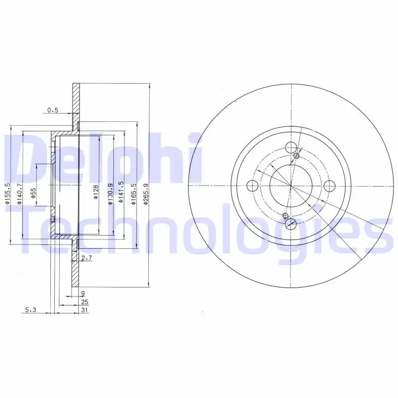DELPHI BG3186