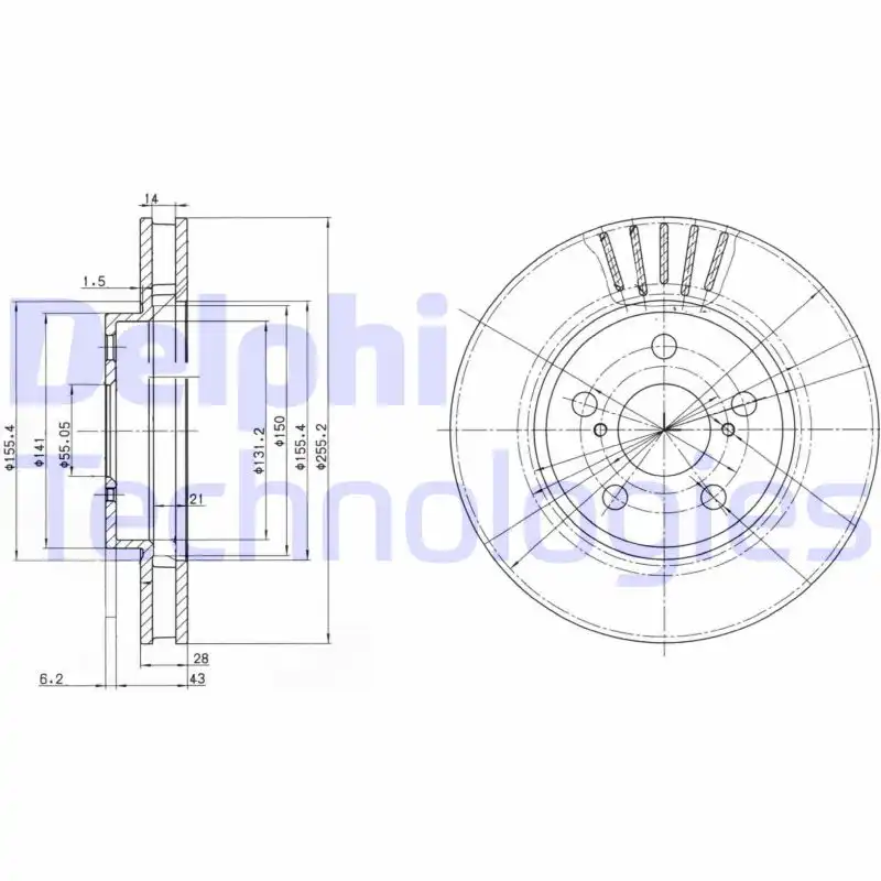 DELPHI BG3187