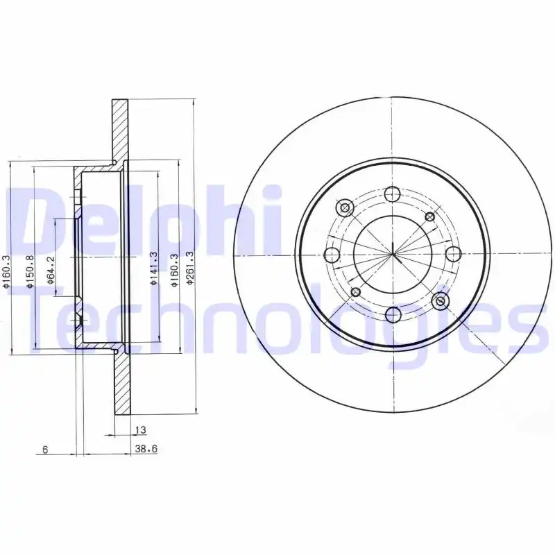 DELPHI BG3262