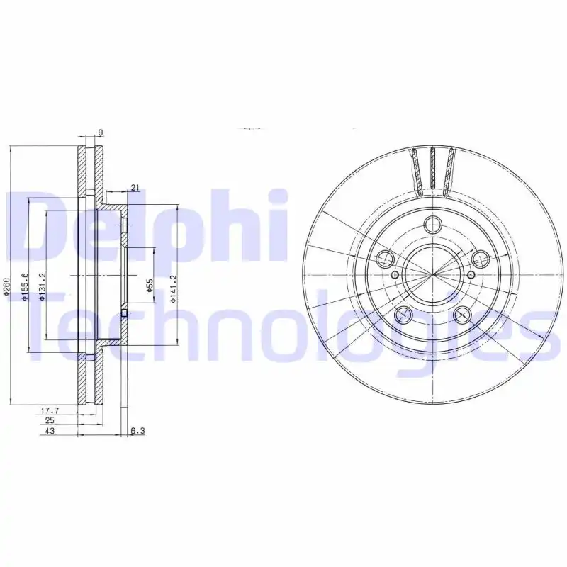 DELPHI BG3347
