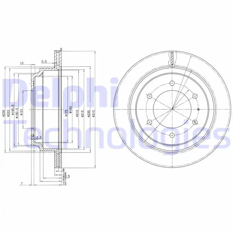 DELPHI BG3353