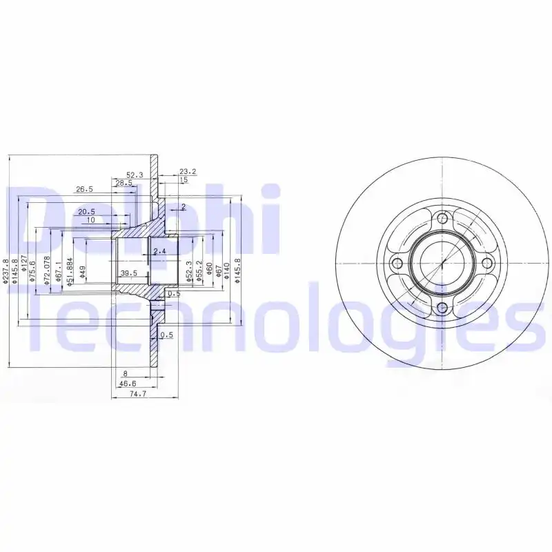 DELPHI BG3360