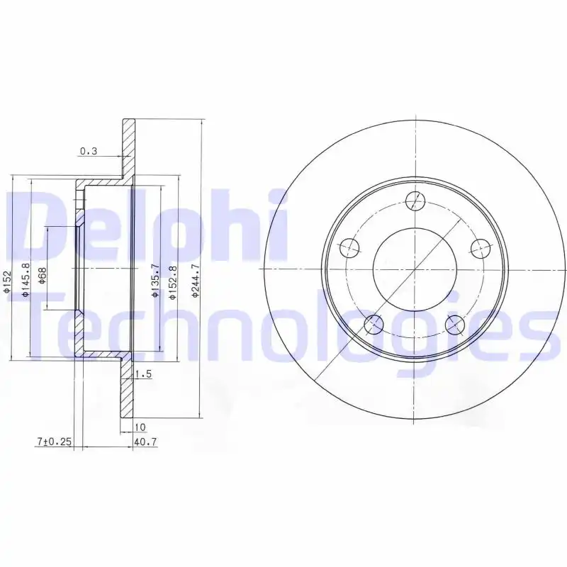 DELPHI BG3381