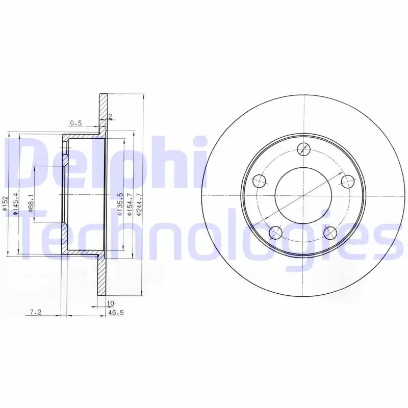 DELPHI BG3382