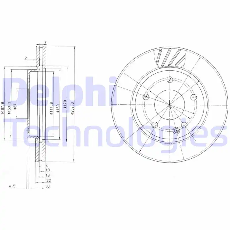 DELPHI BG3395
