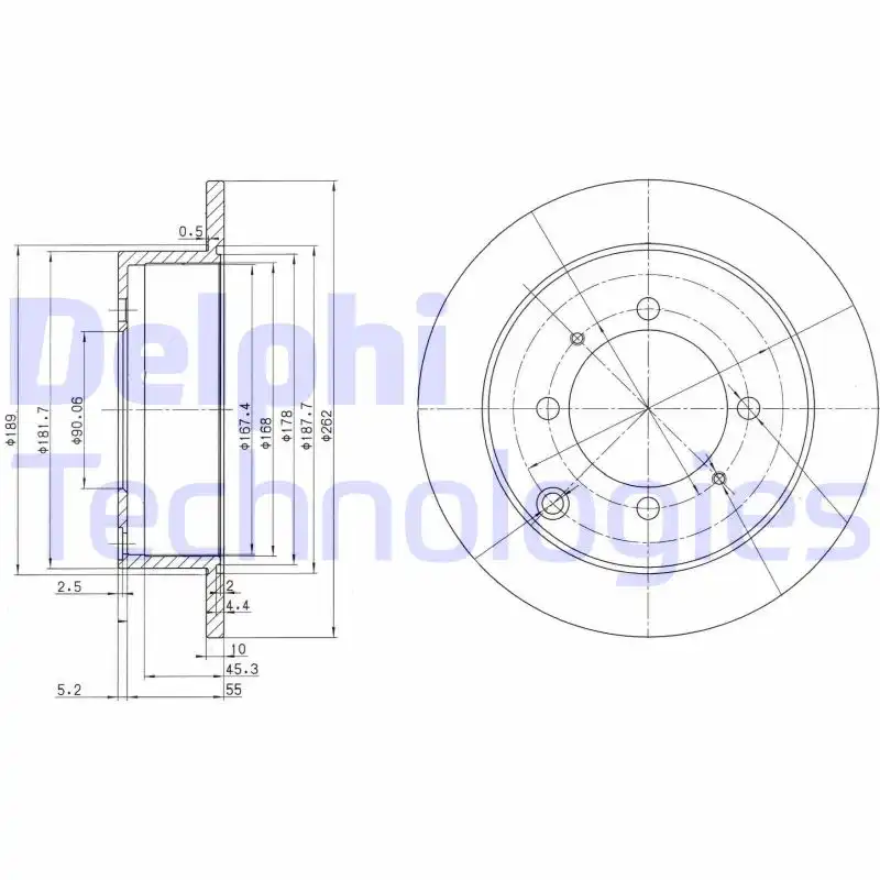 DELPHI BG3400