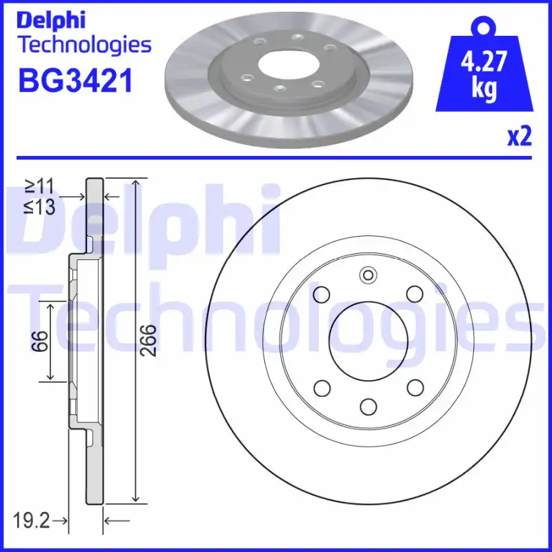 DELPHI BG3421