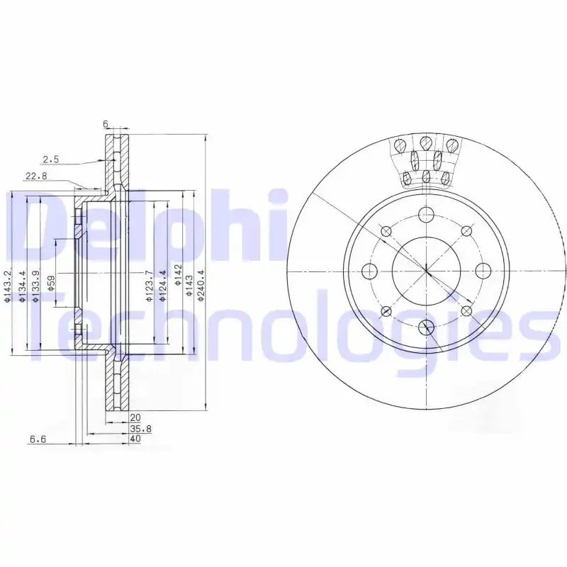 DELPHI BG3425