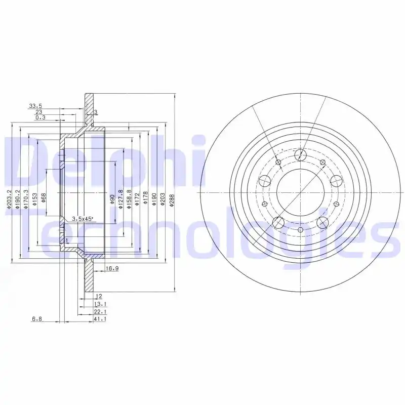 DELPHI BG3515