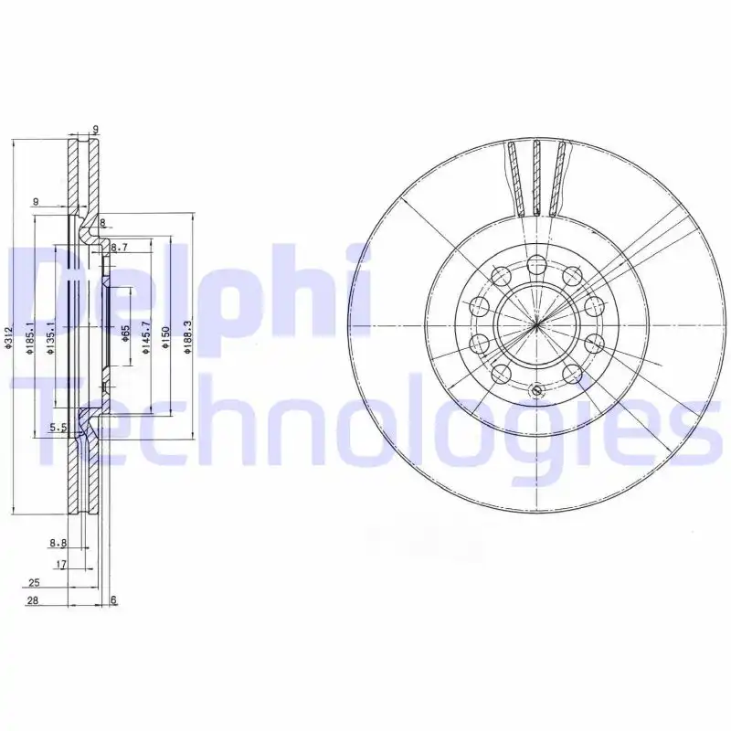 DELPHI BG3528