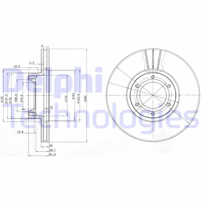 DELPHI BG3553