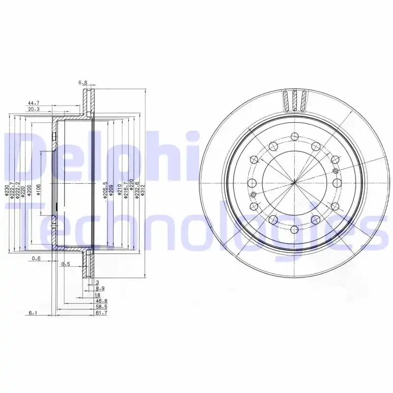 DELPHI BG3557