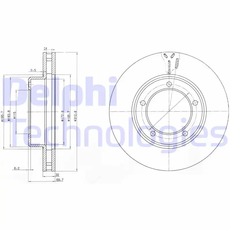 DELPHI BG3558