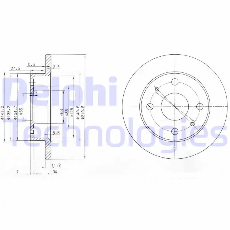DELPHI BG3561
