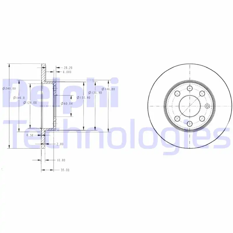 DELPHI BG3567