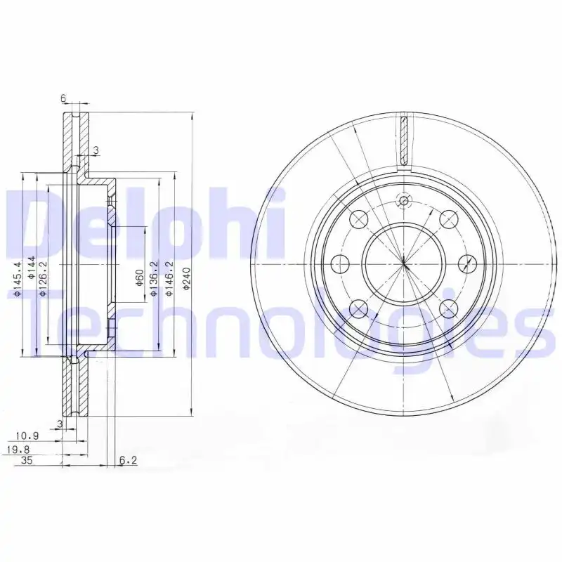 DELPHI BG3568