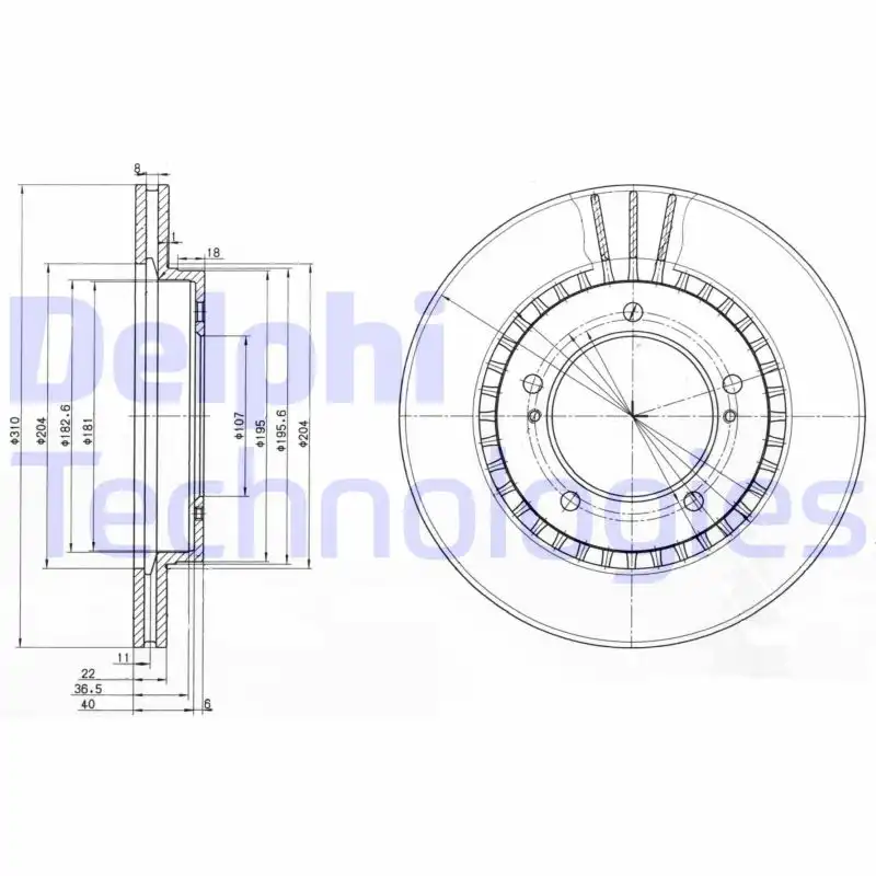 DELPHI BG3587