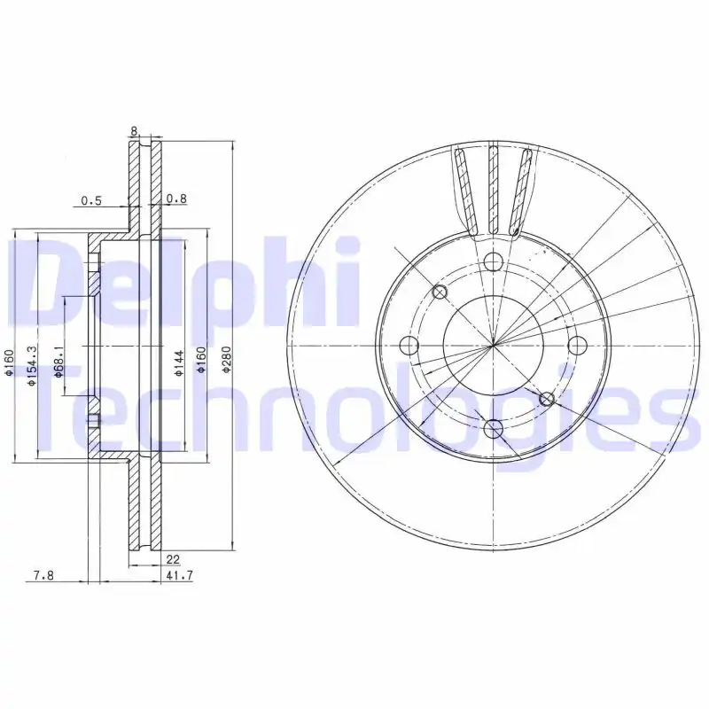 DELPHI BG3596