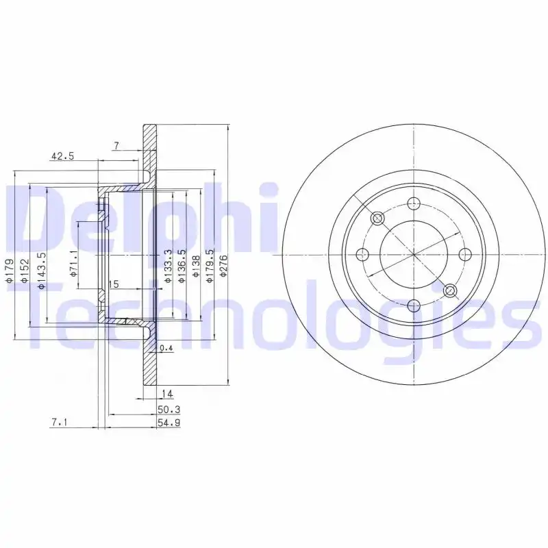DELPHI BG3621