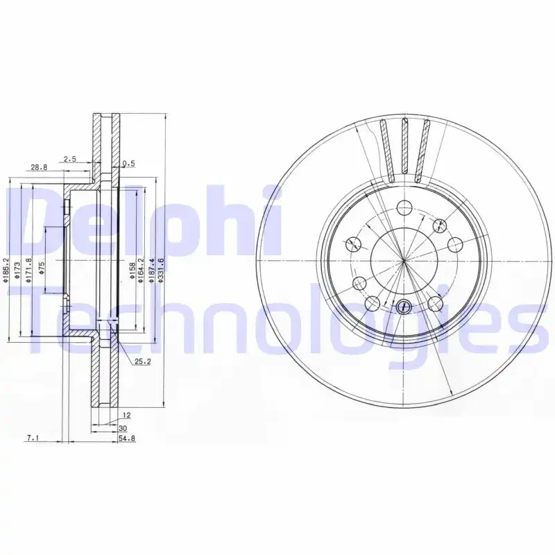 DELPHI BG3628