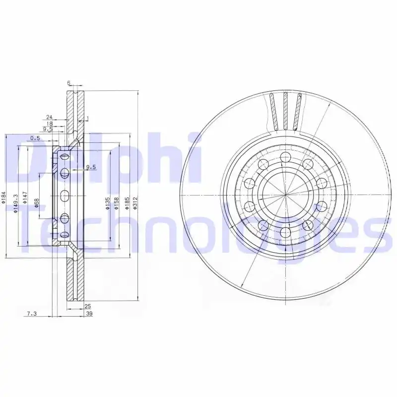 DELPHI BG3657