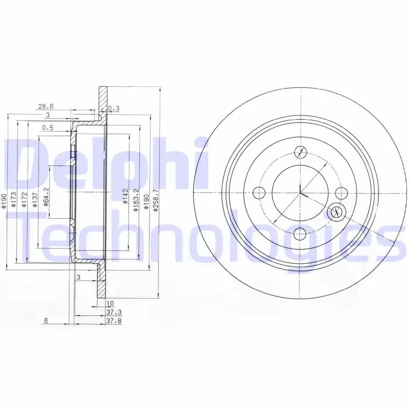 DELPHI BG3662C