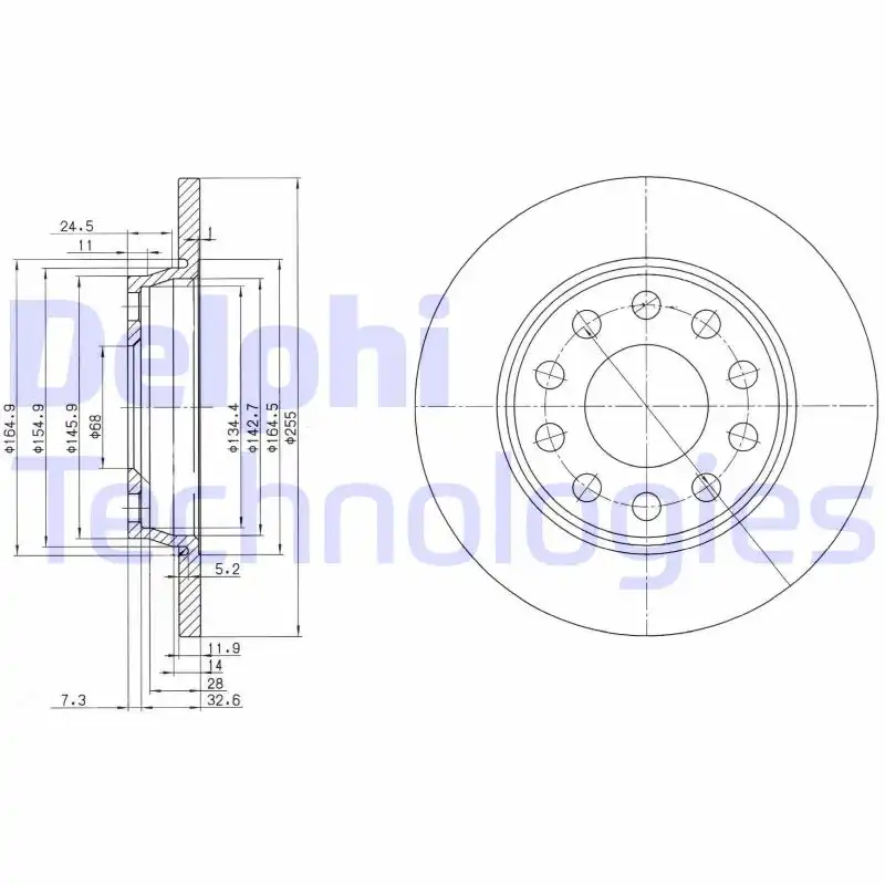 DELPHI BG3674C