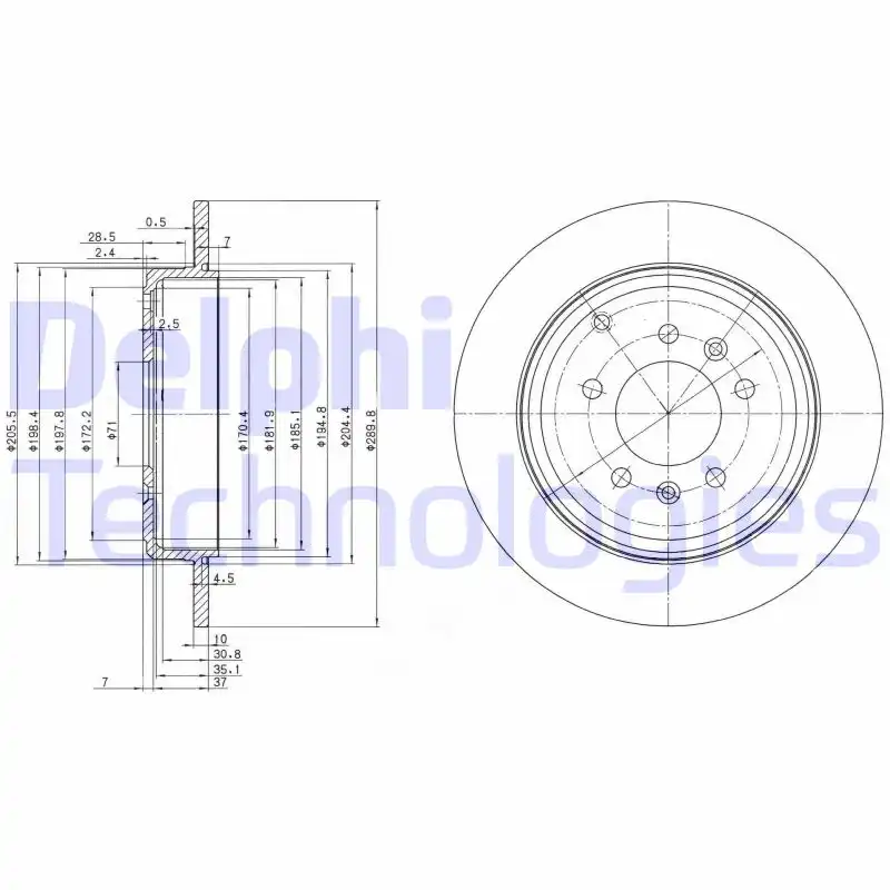 DELPHI BG3684