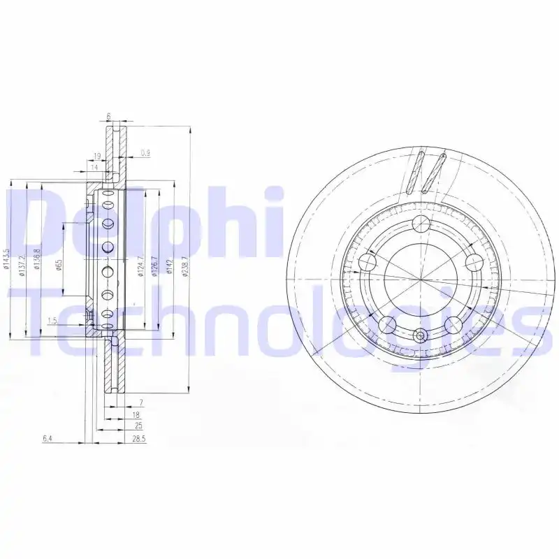 DELPHI BG3695