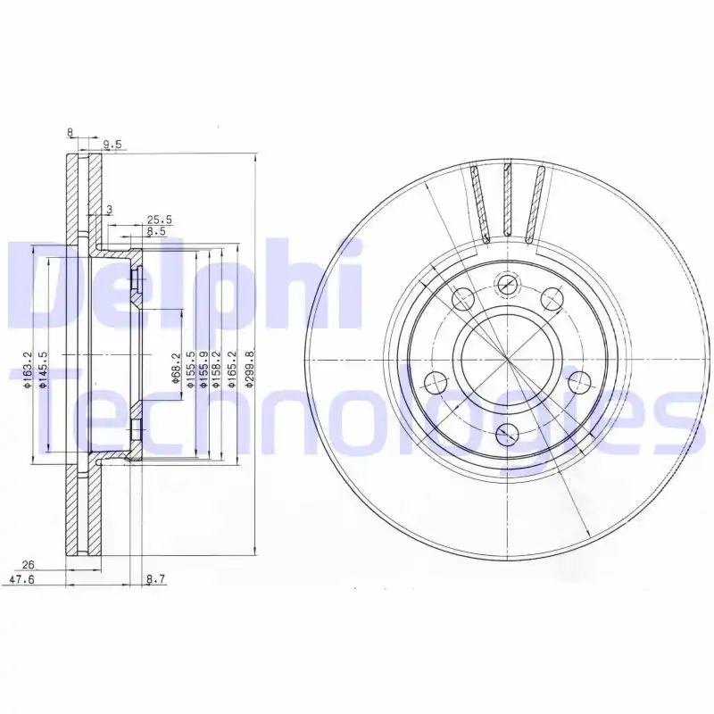 DELPHI BG3696
