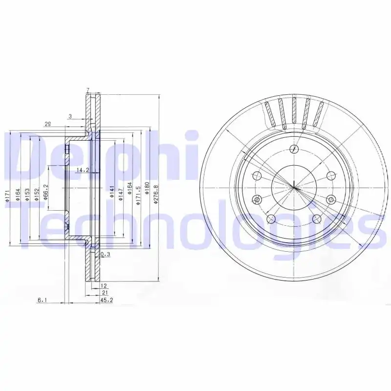 DELPHI BG3702C