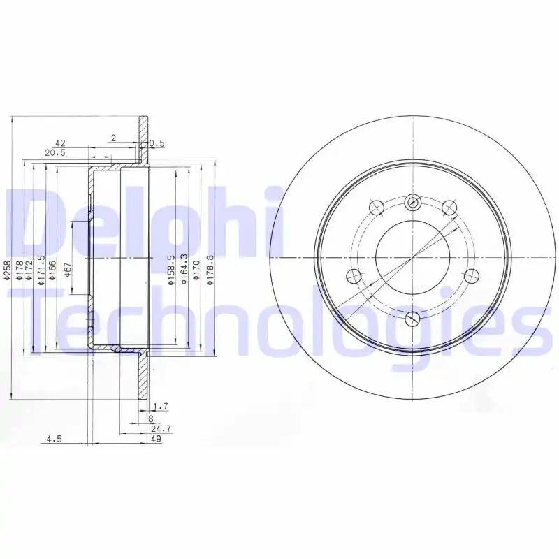 DELPHI BG3710