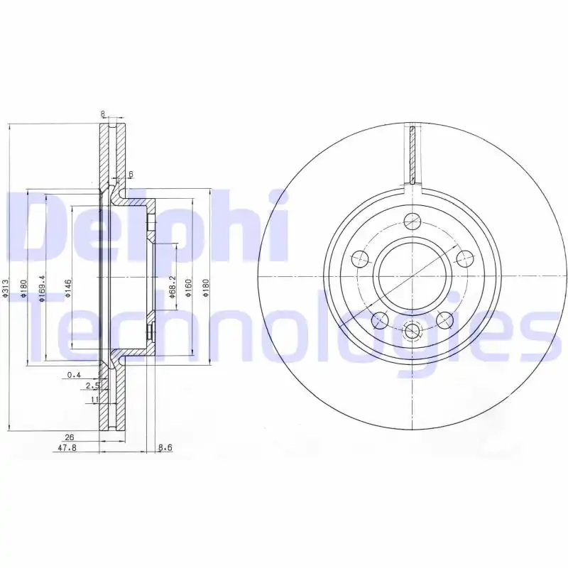 DELPHI BG3719