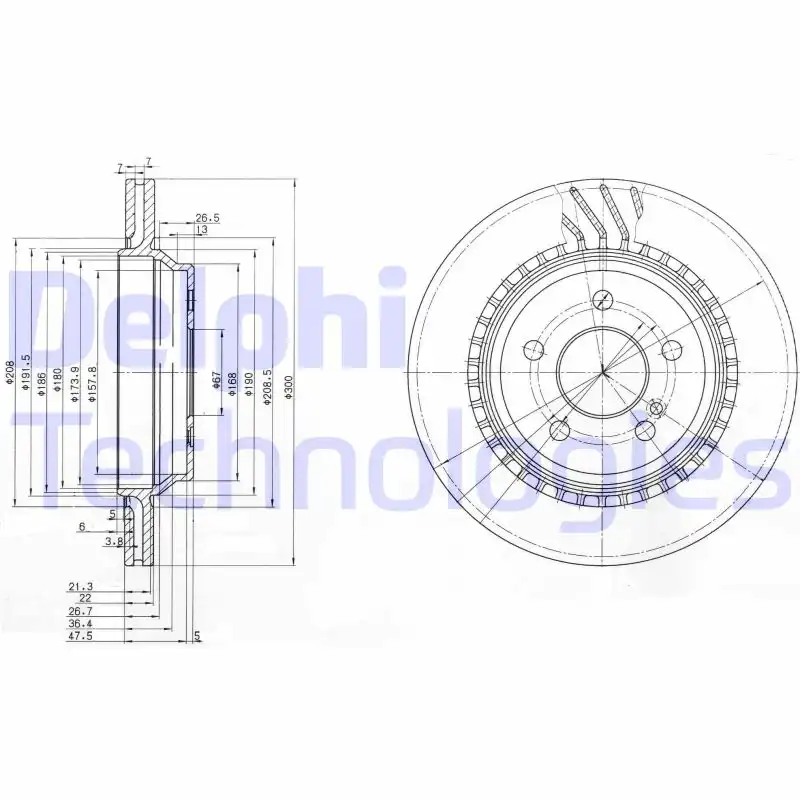DELPHI BG3726