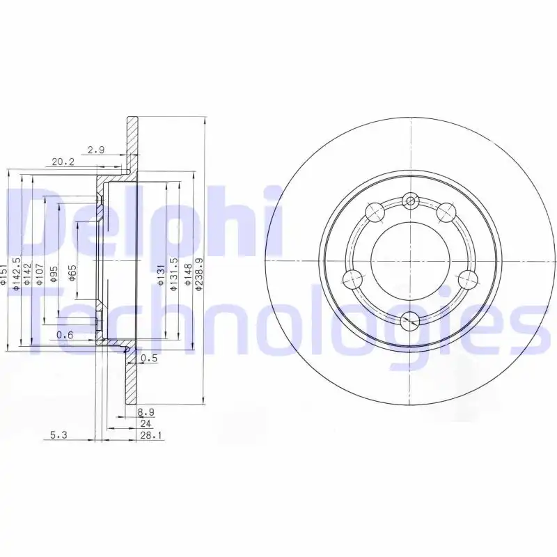 DELPHI BG3738