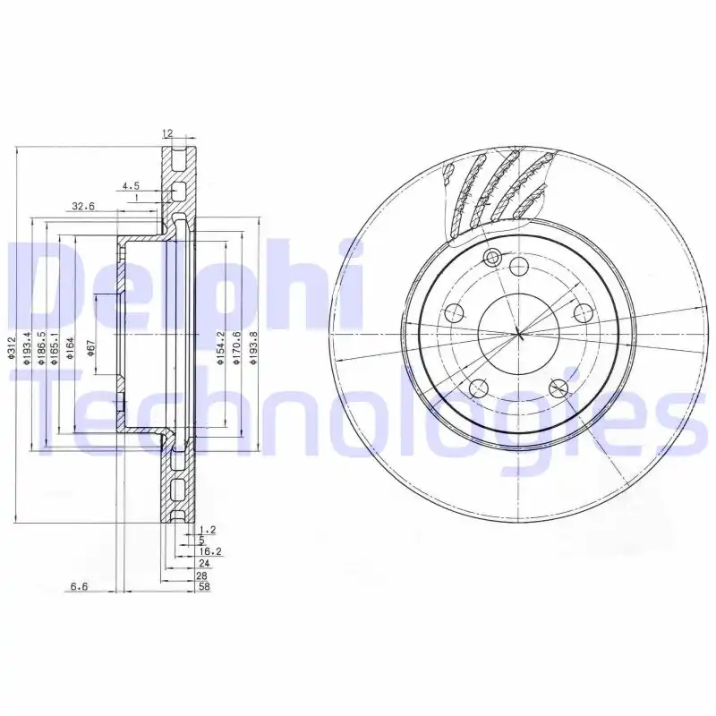 DELPHI BG3756