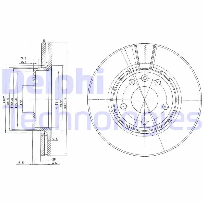 DELPHI BG3768